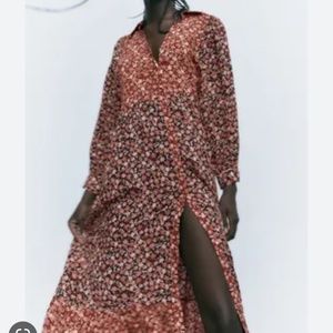 Robe Combinaison Zara Imprimé Floral - Taille M - Neuve Avec étiquettes